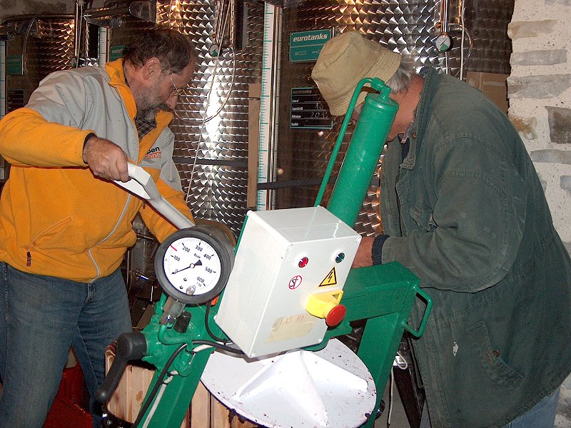 Weinherstellung